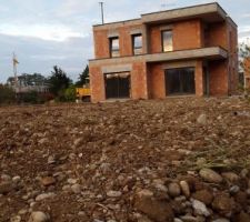 Terrassement fini - chauffage au sol posé
