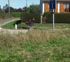 Enfin propri&eacute;taire !!!
D&eacute;broussaillage du terrain