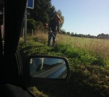 Enfin propri&eacute;taire !!!
D&eacute;broussaillage du terrain
