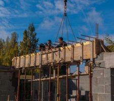 Coffrage pour entre parties nuit et jour