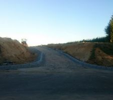 Les travaux du lotissement avance