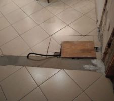Détail sur un coin de la cuisine