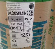 Laine de verre Murs