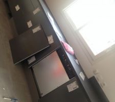 Pause de la cuisine en cours hâte de voir le résultat final