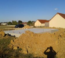 Le vide sanitaire est terminée , plus qu'a attendre qu'il soit bien sec
