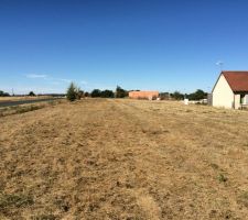 Terrain - vu vers le nord