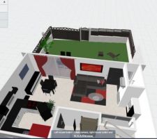 Plan 3d rdc+jardin