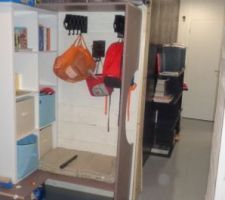 Le passageet la liaison entre le loft et son extension