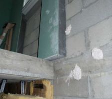 Placos SDB et isolation entre étage pour éviter les ponts thermiques