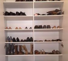 Placard à chaussures entrée.