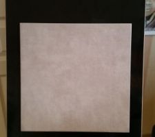 Carrelage du bas en 40/40
