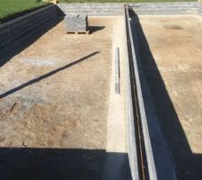 Montage vide sanitaire avec dernier rang parpaing de chaînage horizontal