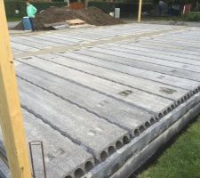 Mise en place véodal et coulage béton