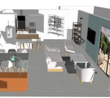 Vues cuisine Avant-projet 1