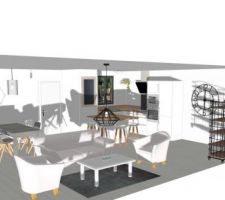 Vues cuisine Avant-projet 1