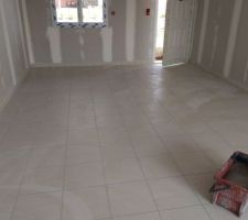 Carrelage style ivoire petits carreaux