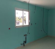Cuisine turquoise