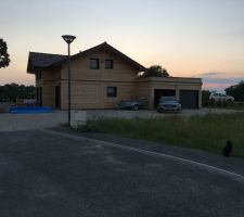 Vue depuis le lotissement
