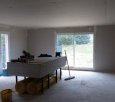 Séjour/cuisine(vue sur séjour) : 45,8 m2