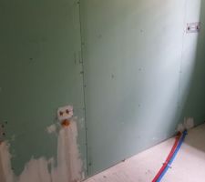 Arrivées vasque et douche salle de bain principale