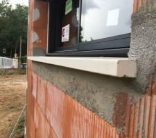 Reprise des appuis de fenetres