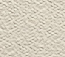 Geostone esagoneta bianco faience