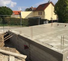 Coulage de dalle