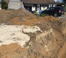 Terrassement des fondations