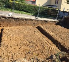 Terrassement des fondations