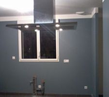 Pose hotte ilot silverline california