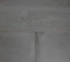 Pose des seuils de portes des chambre ok