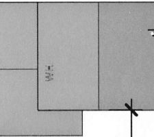 AUtre hypothèse pour l'orientation du toit sur le garage