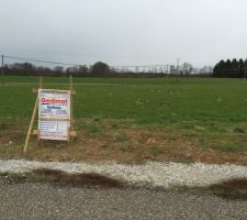 Mise en place panneau