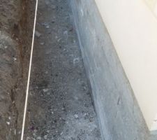 Isolation des murs entérrés du vide sanitaire