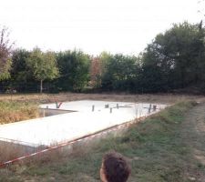 Stade de la construction - octobre 2016 - 11 mois après le démarrage du chantier..