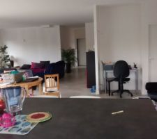 Vue de la cuisine vers le salon