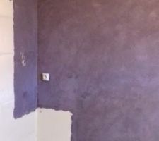 Emplacement de la douche &agrave; l'italienne avant travaux