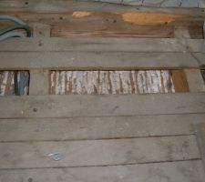 Isolation entre solive