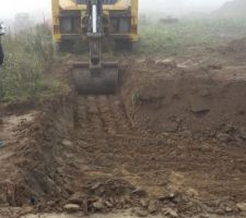 Premiers coups de pelles...