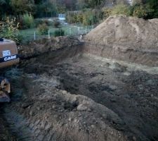 Fin du terrassement