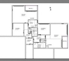 1er plan pour séparation en 2 appartements