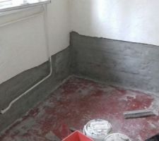 Photo du mur coté cour