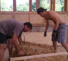 Redimensionnement de balle de paille