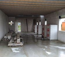 RDC terminé, apres décoffrage