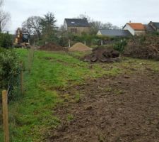 D&eacute;racinement et nettoyage du terrain