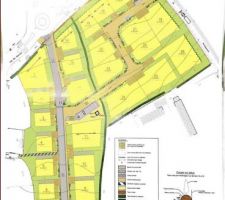 Plan des terrains