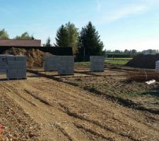 Enfin le début du chantier.
L'aventure commence!