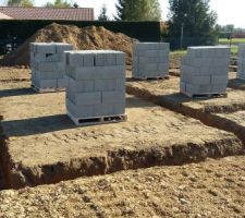 Enfin le début du chantier.
L'aventure commence!