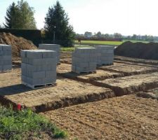 Enfin le début du chantier.
L'aventure commence!