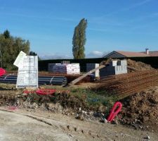 Enfin le début du chantier.
L'aventure commence!